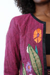 Girasol Embroidered Crop Jacket S/M