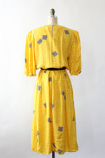 Papéll Silk Taxicab Dress M/L