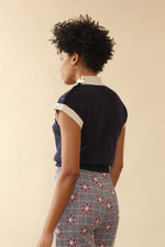 Admiral Silk Knit Top S/M