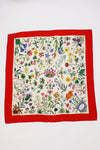 Gucci V. Accornero Flora Silk Scarf