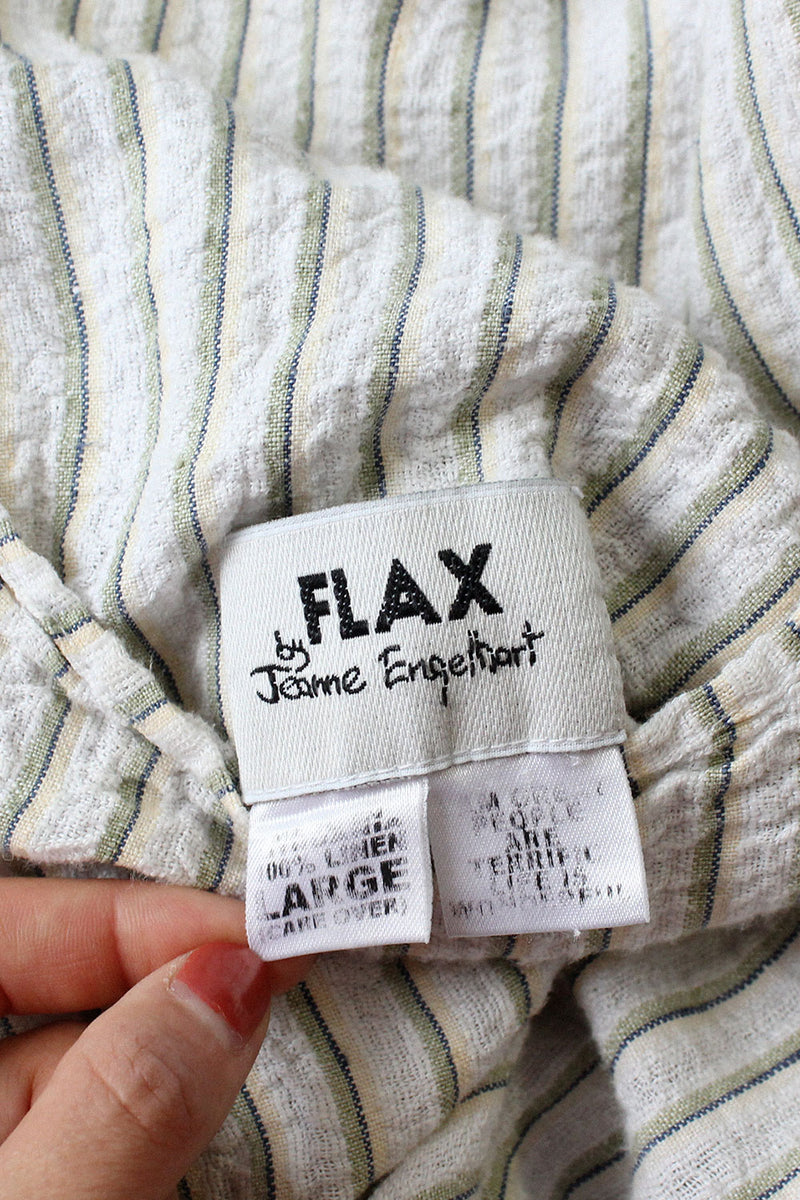 Flax Linen Sack Dress S-L
