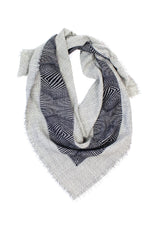 Magic Eye Wool Scarf {XL}