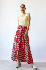 April Floral Veggie Skirt S/M