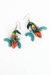Perched Parrot Earrings