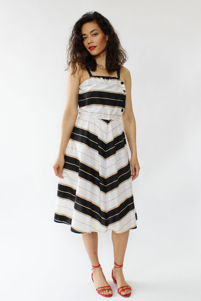 Debbie Striped Sundress S/M