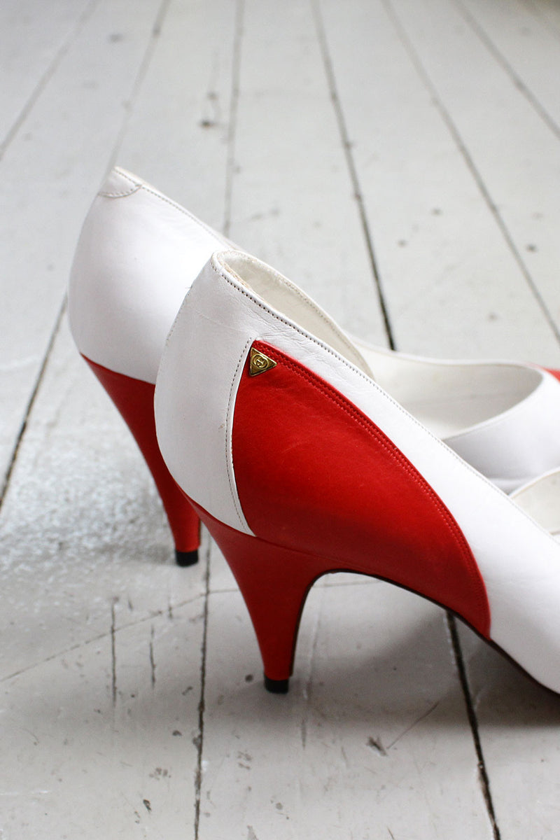 Gucci Two Tone Heels 7 1/2 (EU 38)