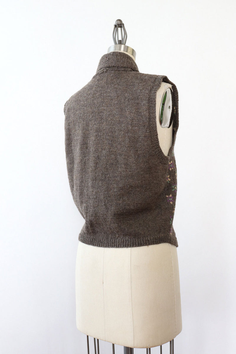 English Umber Sweatervest M