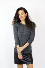 vintage fuzzy sweater