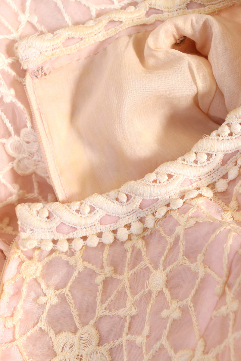 Cherry Blossom Mod Flare Dress S-S/M