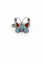 Inlay Sterling Butterfly