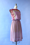 Serbin Scarf Print Dress XS-M