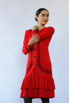 Flamenco Knit Dress S/M