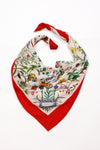 Gucci V. Accornero Flora Silk Scarf