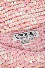 Lily Sequined Crochet Top XS-M