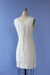 Embroidered Linen Sheath M/L