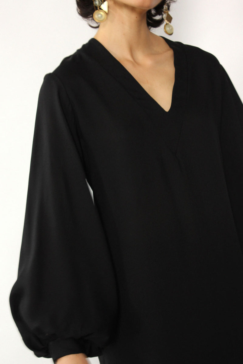 Bishop Sleeve Mini Dress S/M
