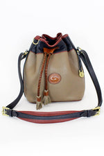 Dooney & Bourke Tricolor Bucket Bag