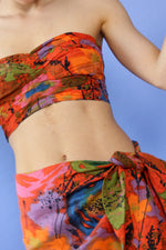 Heatwave Sarong Bustier Set XS
