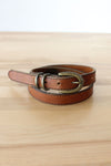 Canadian Maple Leather Belt