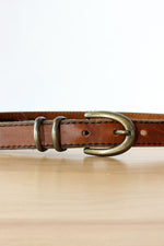 Canadian Maple Leather Belt