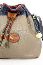 Dooney & Bourke Tricolor Bucket Bag