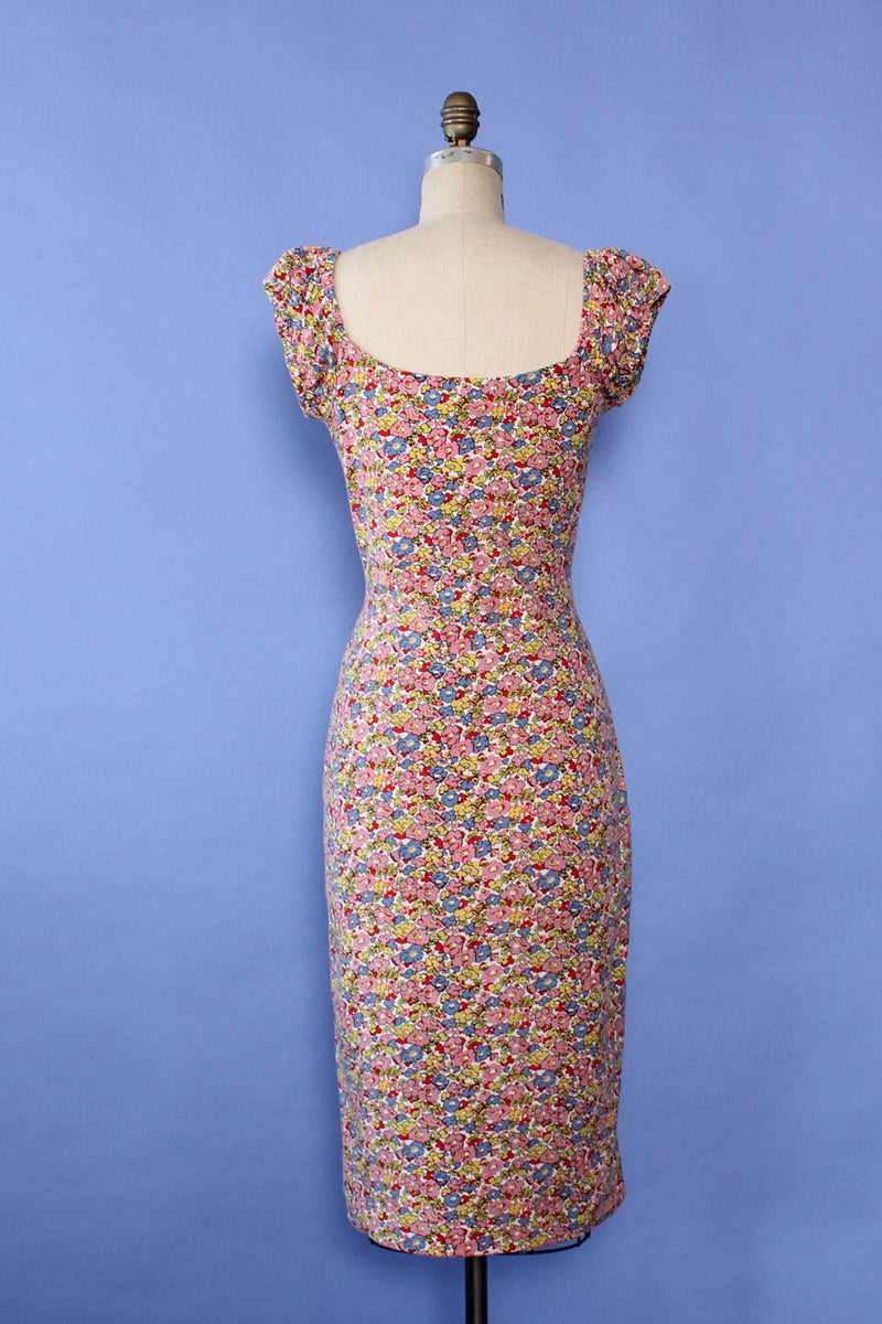 Betsey Johnson Floral Bodycon L