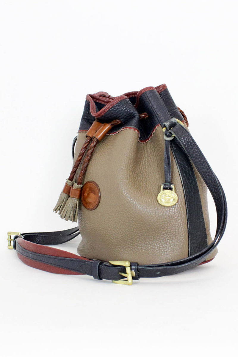 Dooney & Bourke Tricolor Bucket Bag