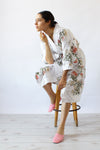 Daisy Mum Cotton Robe XS-M