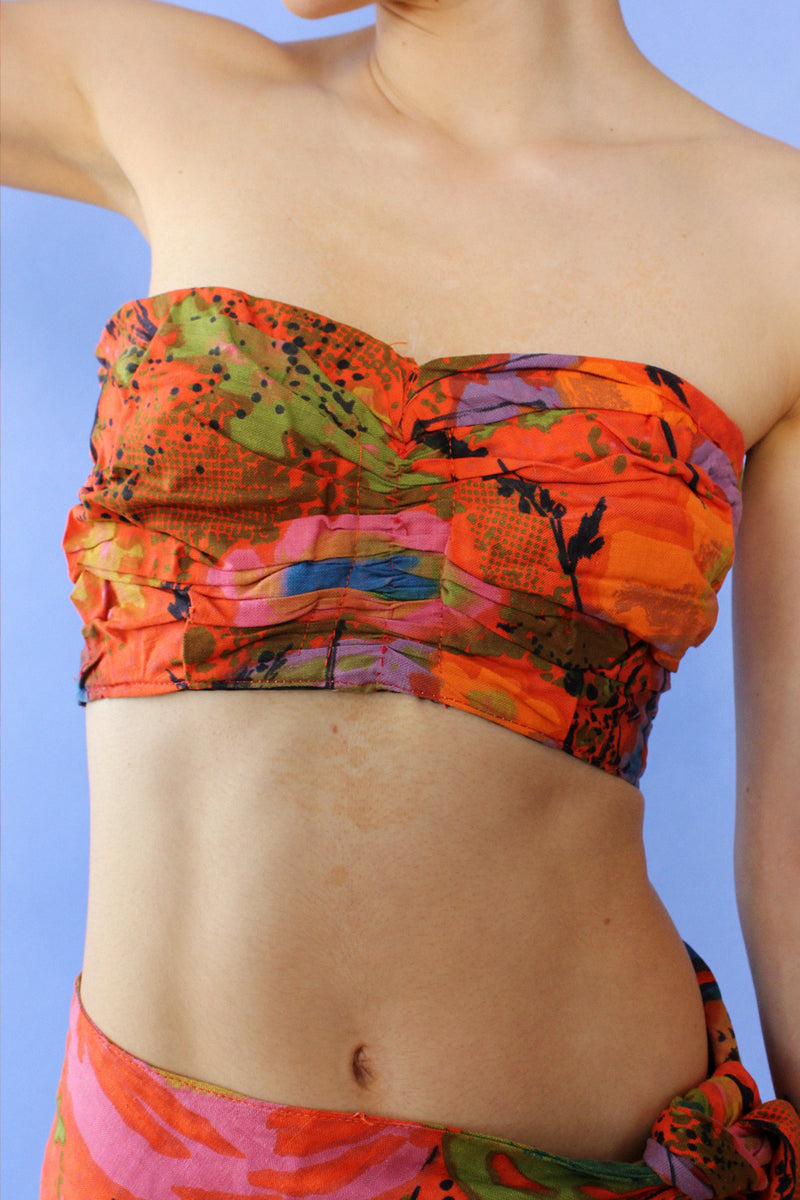 Heatwave Sarong Bustier Set XS