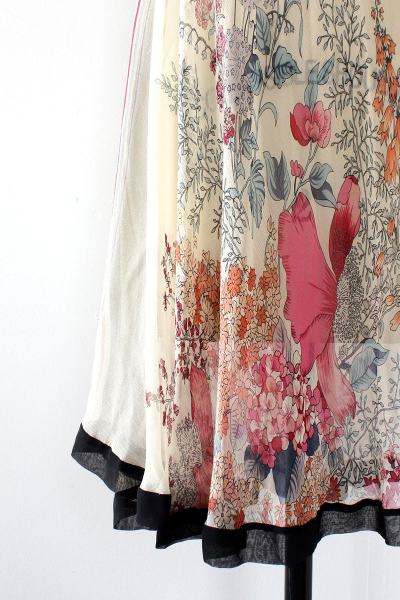 La Rambla Silk Chiffon Dress