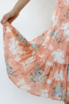 Coral Rose Prairie Skirt XS/S