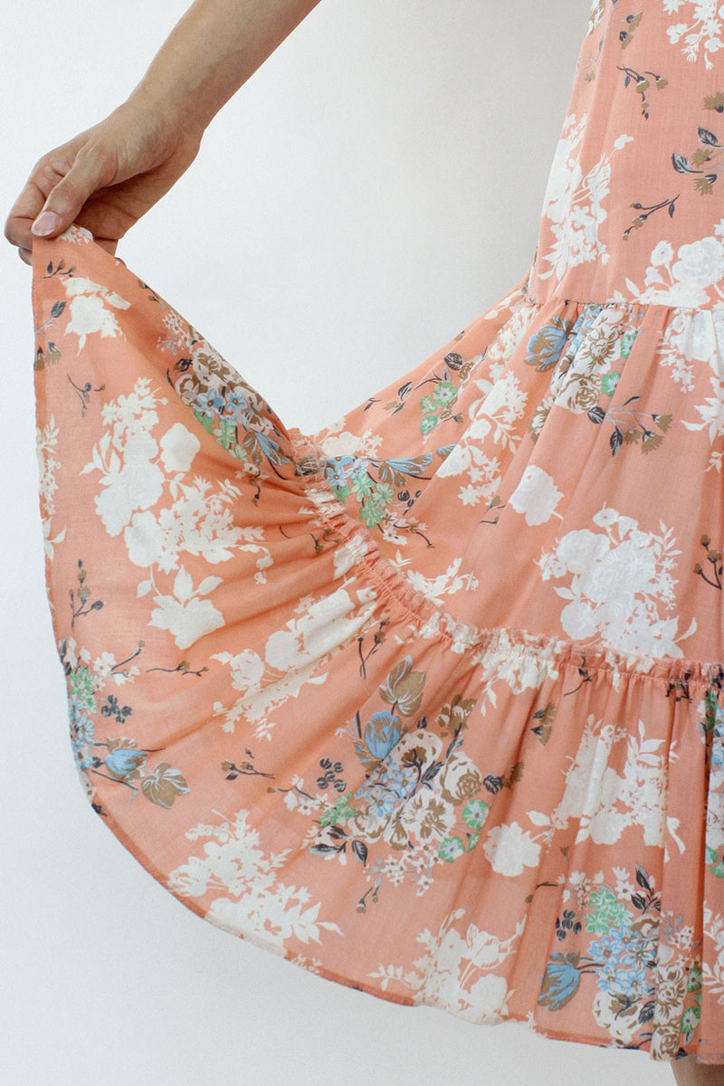 Coral Rose Prairie Skirt XS/S