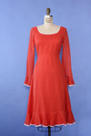 Miss Elliette Swiss Dot Dress S
