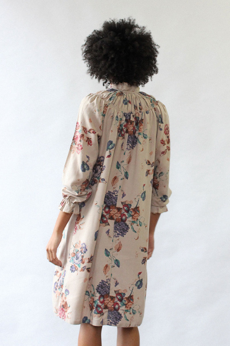 Hydrangea Smocked Dress XS-M