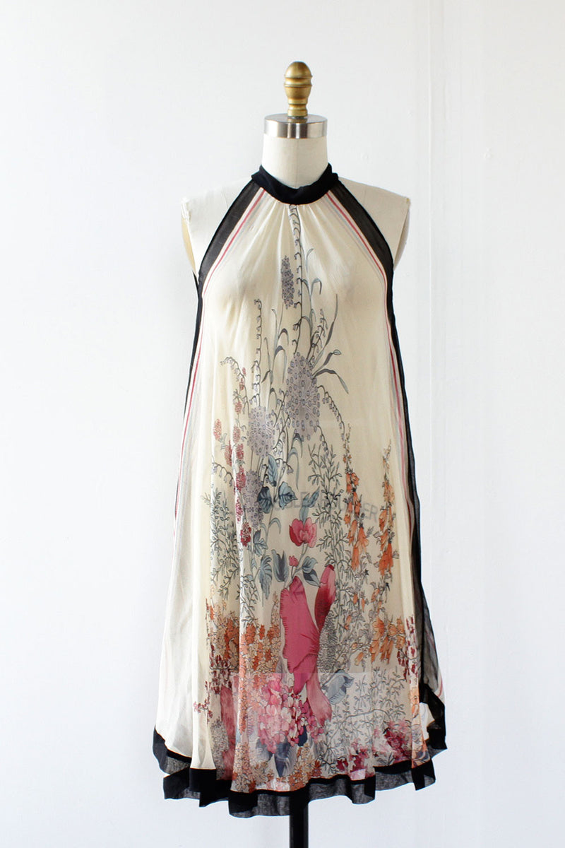 La Rambla Silk Chiffon Dress