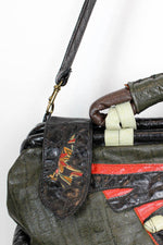 patchwork tribal bag