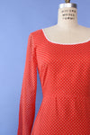 Miss Elliette Swiss Dot Dress S