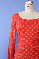 Miss Elliette Swiss Dot Dress S