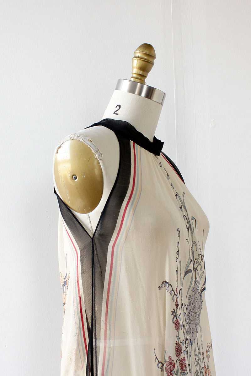 La Rambla Silk Chiffon Dress