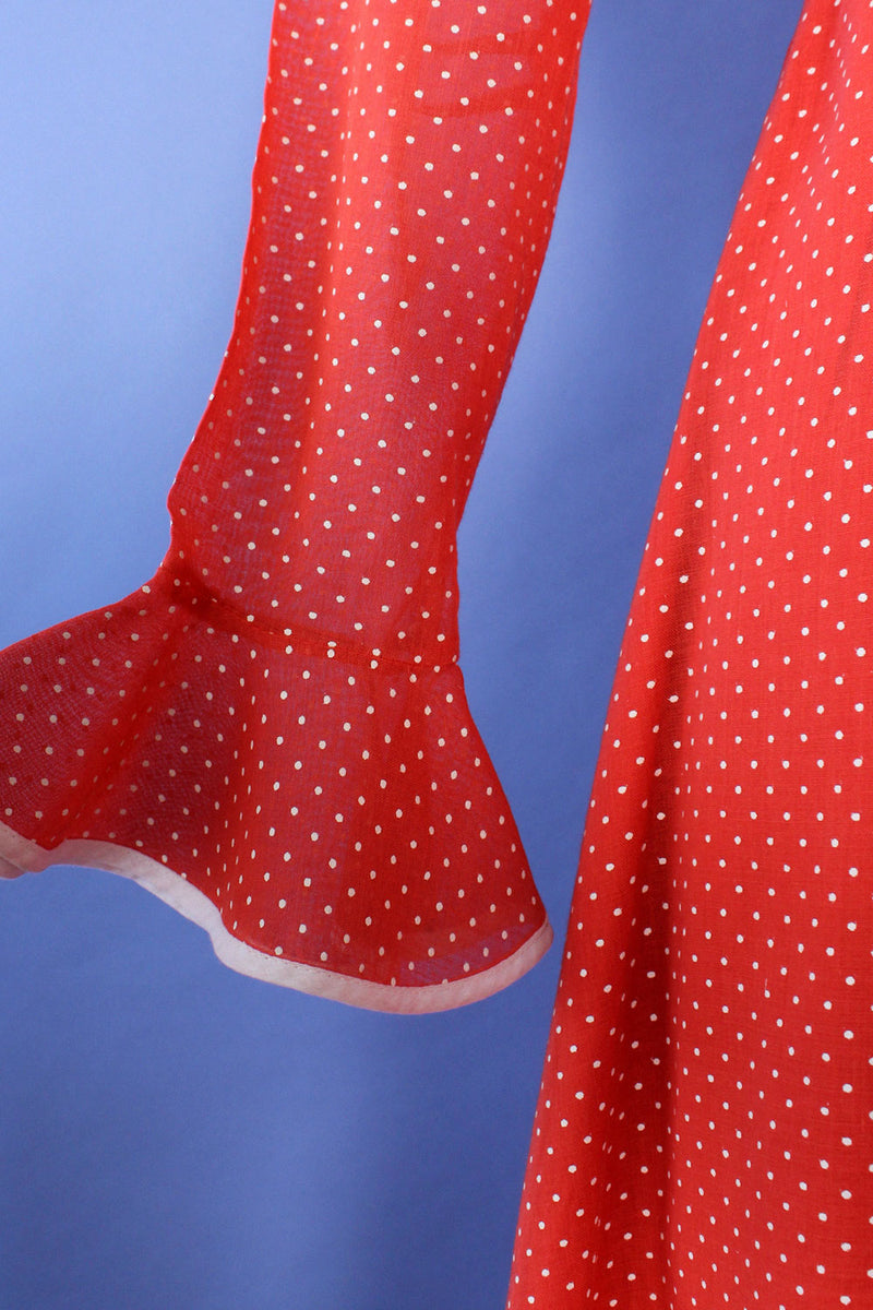Miss Elliette Swiss Dot Dress S