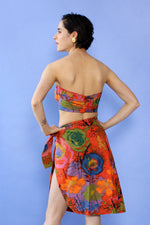Heatwave Sarong Bustier Set XS