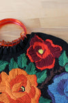 Dreamy Embroidered Floral Purse