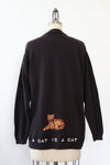 A Cat Is A Cat Cardigan S/M