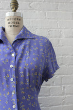 Cornflower Tea Dress M