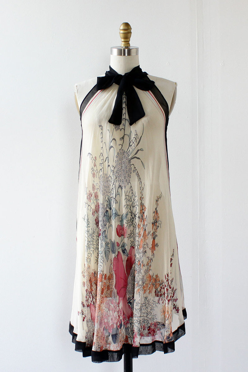 La Rambla Silk Chiffon Dress
