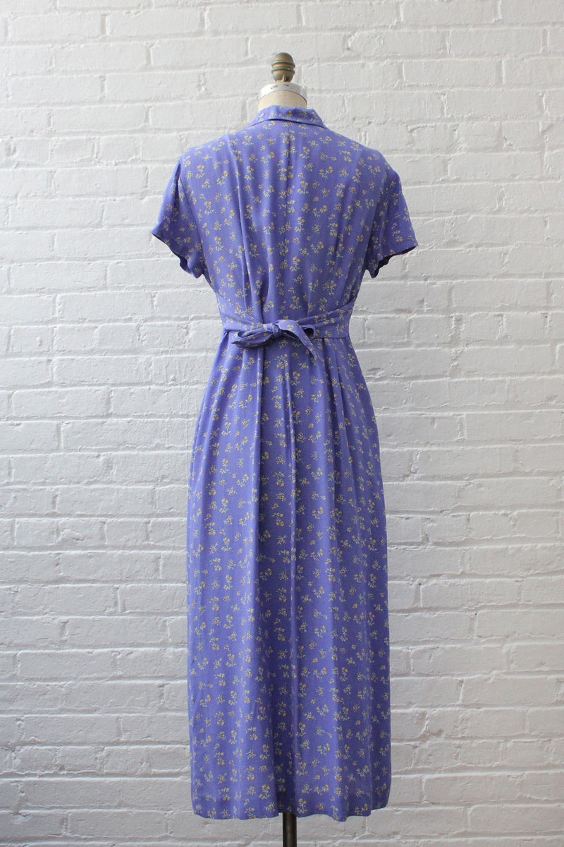 Cornflower Tea Dress M