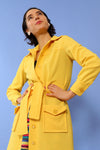 Lemon Yellow Shirtdress XS/S