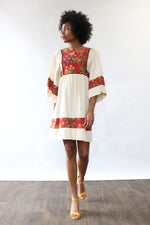 Batik Kimono Smock Dress S/M