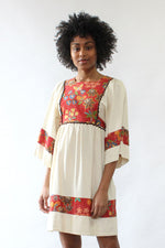 Batik Kimono Smock Dress S/M