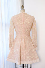 Cherry Blossom Mod Flare Dress S-S/M